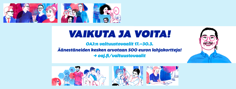 OAJ: valtuustovaalit - vaikuta ja voita!
